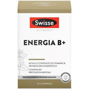 Swisse Energia B - Integratore Alimentare Multi-Nutriente con Vitamine e Magnesio - 50 Compresse
