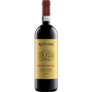 Ruffino Riserva Ducale Chianti Classico 2020 - Vino Rosso 75 cl, 14% vol, Sangiovese e Merlot