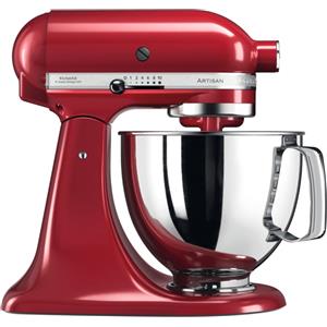 Kitchenaid ARTISAN, PLANETARIA 5KSM125EER CON TESTA RECLINABILE, 4,8L, ROSSO IMPERIALE