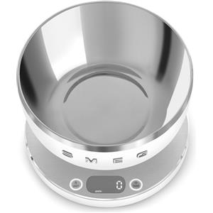 Smeg Bilancia da cucina digitale bianco opaco