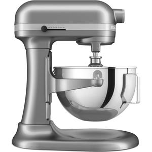 Kitchenaid Heavy duty, Robot da cucina con sollevamento ciotola da 5,2 L, Argento placcato