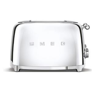 Smeg TOSTAPANE TOASTER 4X4 FETTE CROMATO ANNI '50 SMEG