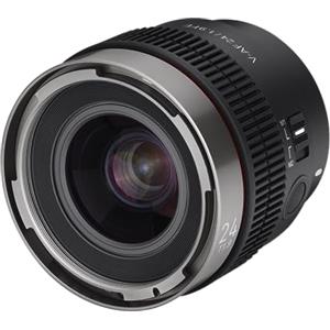Samyang V-AF 24mm T1,9 FE per Sony E, Obiettivo Video Automatico, Supporto Cine 8K, Interruttore e Pulsante Personalizzati, 23343, Nero