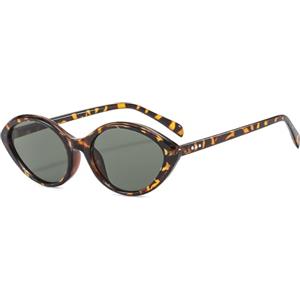 LJCZKA Occhiali da Sole da Donna Occhi di Gatto Occhiali Piccoli Vintage Occhiali alla Moda Donne con Protezione UV400