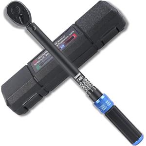 HARDZTOOL Chiave Dinamometrica 1/2", 20-220 Nm Chiave Dinamometrica Auto, Precisione di Errore ±3%, Coppia a 72 Denti con Scatola di Immagazzinaggio, Torque Wrench Ideale per Cambio Pneumatici, Moto