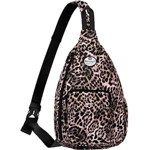 HUA ANGEL Zaino Monospalla Multitasche Uomo Donna Sportivo Borsa Piccola A Tracolla Sling Con Zip Leggero Petto Borsa Crossbody Zaino Spalla Antifurto Da Viaggio Lavoro Outdoor Ciclismo Moto