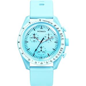 JewelryWe Orologio Analogico al Quarzo da Donna: Orologio Semplice con Quadrantini Finti Multicolore Cinturino in Silicone Idee Regalo Ragazze