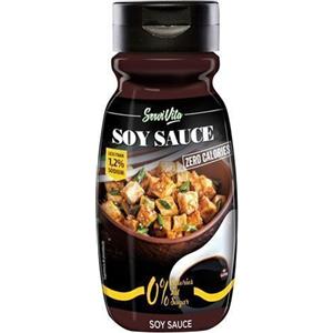 ServiVita Salsa Soy 320 ml - Salsa di soia 0% zuccheri e grassi, a bassissimo contenuto calorico
