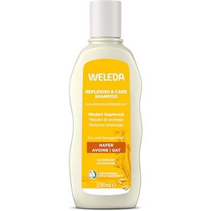 Weleda Shampoo Ristrutturante Avena, deterge e rinforza i capelli riducendo rottura e doppie punte, con tensioattivi ecologici di massima biodegradabilità (1X190 ml)