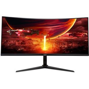 acer Nitro XZ342CU V3 Gaming Monitor 34 pollici (schermo 86 cm) UWQHD, VA, 180 Hz DP, 100 Hz HDMI, 4 ms(GTG), DP 1.4, 2 HDMI 2.0, Curved, altezza regolabile, FreeSync Premium