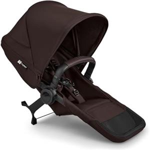 Bugaboo Donkey 6 Fratellare kit di Conversione per Carrozzina, Trasforma il Donkey 6 Singolo in un Passeggino Fratellare per Neonati e Bambini, Carrozzina Doppia con Seduta Reversibile, Cocoa Brown