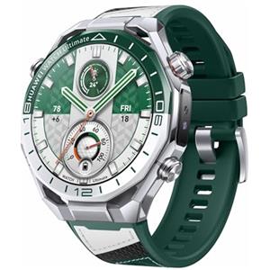 HUAWEI WATCH Ultimate 2 Smartwatch Green, GPS, Metallo Liquido a Base di Zirconio, Immersione fino a 150 Metri, Comunicazione Subacquea Basata su Sonar, Monitoraggio Accurato dello Stato di Salute