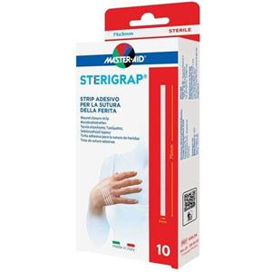 Master Aid - M-AID Sterigrap Strip - Adhesive Suture Strips 75x3 mm