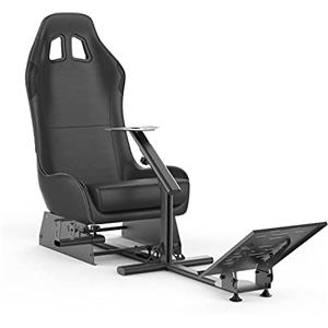 cirearoa Racing Wheel Stand con sedile gaming chair driving Cockpit per All Logitech G923 | G29 | G920 | Thrustmaster | Ruote Fanatec | Piattaforme Xbox One, PS4, PC