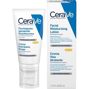CeraVe Crema Viso Idratante SPF25 52 ml - Protezione UV e Idratazione per Pelli Normali a Secche