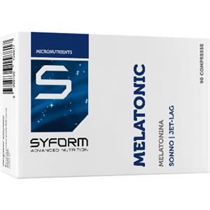 Syform Melatonic 90 Compresse - Integratore di Melatonina con Adenosina e Glicina per un Sonno Regolare