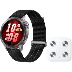 HUAWEI WATCH GT Runner 2 Smartwatch Nero + HUAWEI Scale 3, GPS, fino a 14 Giorni, Modalità Maratona, Monitoraggio della Salute, HRV, ECG, SpO2, Monitoraggio del Sonno, Pagamenti NFC