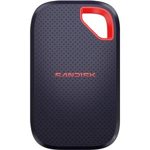 SanDisk SSD esterno SanDisk Extreme Portable [V3] 2 TB USB tipo-C 3.2 Gen 2x2 Rosso, Blu (EXTREME PORTABLE TRIPLE - 2TB EXTERNAL DRIVES 2000MB/S[R]) [SDSSDE70-2T00-G25]