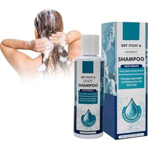 Futuhada Shampoo Antiforfora per Capelli, Folliculitis Shampoo Anti Prurito e Irritazione, Contro Eczema e Psoriasi Shampoo Trattamento Ristrutturante Riparatore Sollievo Prurito Cuoio Capelluto