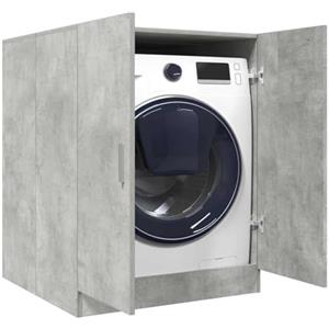Generico Mobile per Lavatrice Grigio Cemento 70,5x71,5x91,5 cm,Casa e Giardino,Accessori elettrodomestici,Accessori lavatrici e asciugatrici,Accessori per lavatrici e asciugatrici-856639