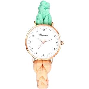 JewelryWe Orologio da Polso Elastico da Donna: Orologio Simpatici Cinturini Elastici Stampati Colorati per Ragazze Donne