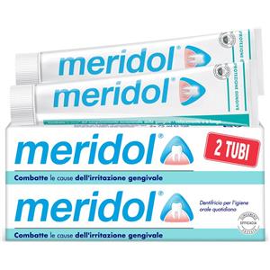 COLGATE-PALMOLIVE COMMERC.Srl Meridol Dentifricio Bitubo 2 confezioni da 75 ml