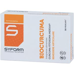 SYFORM Biocurcuma 30 capsule - Integratore con Curcuma longa e Fosfolipidi di soia