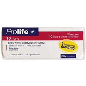Prolife 10 Forte, 12 Flaconcini - 96 ml