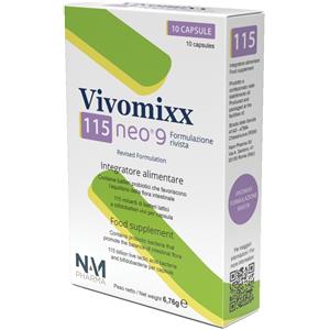 Vivomixx - Integratore alimentare con 112 miliardi di batteri lattici e bifidobatteri in 10 capsule