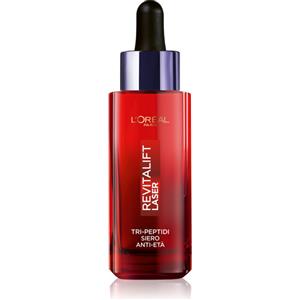 L'Oréal Paris Revitalift Laser Siero Viso Anti-Età Tri-Peptidi 30 ml con Acido Ialuronico e Vitamina C