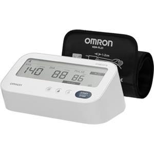 OMRON M3 Comfort AFib - Misuratore di pressione automatico da braccio con rilevamento della fibrillazione atriale + bracciale IntelliWrap, misurazione su 3 punti, 2 memorie