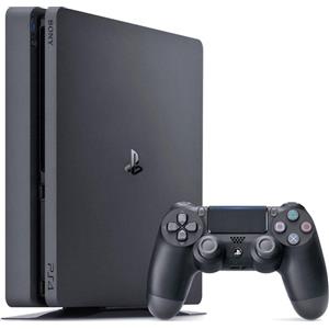 Sony PlayStation 4 Slim (Nero, 500GB) Ricondizionato - Con accessori - Ottimo