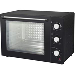 Melchioni Family | Forno Elettrico Ventilato ENJOY, Fornetto Elettrico con Girarrosto, Capacità 63 litri, Temperatura 230°, Fornetto Pizza Potenza 2200 W, Forno Pizza Professionale 58 x 44 x 40.7 cm