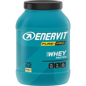 Enervit Pure-Pro 100% Whey Protein Gusto Vaniglia - 750 g, Proteine in Polvere per Massa Muscolare con Vitamina B6