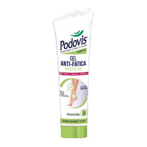 Podovis Gel Anti-Fatica Effetto Ice 150 ml - Rinfrescante, Defaticante, con Aloe Vera per Gambe Stanche