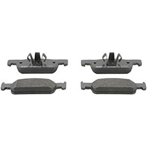 FERODO Kit di 4 Pastiglie Freno FDB4615 per Renault Clio IV e Dacia Sandero - Materiale di Qualità, Anti-Rumore e Dimensioni Ottimali