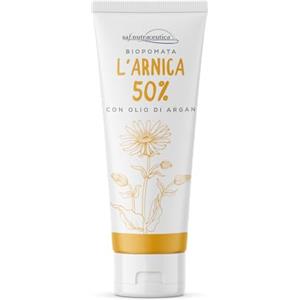 Saf.Nutraceutica - L' Arnica 50% con Olio di Argan - Biopomata con il 50% di estratto di Arnica Montana. Made in Italy. 75 ml