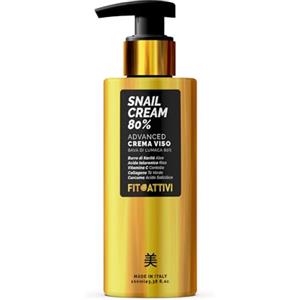 FITOATTIVI NATURA E BENESSERE Crema Viso Bava di Lumaca 85% Antirughe 100 ml con Acido Ialuronico Vitamina C/E Argan e Revetrolo, Idratante Viso Naturale per Pelle Radiosa e Giovane Uomo e Donna - PureLift di FITOATTIVI