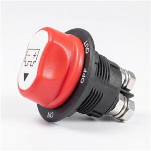 Carehabi Stacca Batteria 12V 24V Stacca Batteria per Auto Staccabatteria 100A Interruttore di Alimentazione Principale Sezionatore Batteria Master per Camper Yacht Barca Camion Autobus Moto