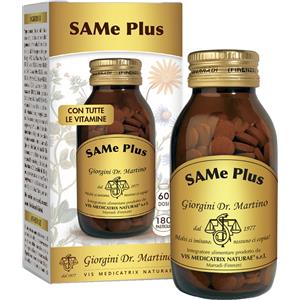 Dr. Giorgini SAMe Plus 180 Pastiglie - Integratore con SAMe, Vitamine e Minerali