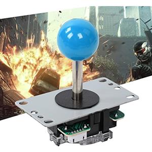 Tomantery Set di Pulsanti e Joystick per Giochi Fai-da-te con Riproduzione Classica per Macchine da Gioco per PC, Joystick Singolo Ad Alta sensibilità per gli Appassionati di Giochi di (#2)