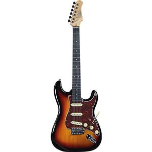 Eko S-300 SUNBURST, Chitarra Elettrica modello Stratocaster 22 Tasti, Colore Sunburst