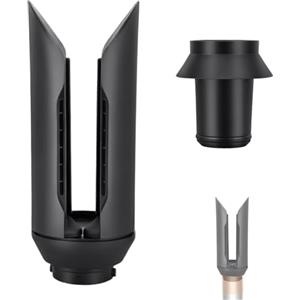 GreeSuit Piastra per capelli Dyson Airwrap HS01/HS05/HS08, bocchetta lisciante per ferro arricciacapelli compatibile con Dyson, con adattatore