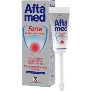 Aftamed Gel Scudo 8ml - Gel ad alta densità per afte estese e dolorose, riduce il dolore e favorisce la guarigione