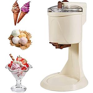 MeTikTok Macchina Per Gelato Con Compressore A Casa Gelatiera, Macchina Soft Automatica 1L Di Grande Capacità Frozen Yogurt, Sorbetto, Comprese Le Ricette Contenitore Estraibile