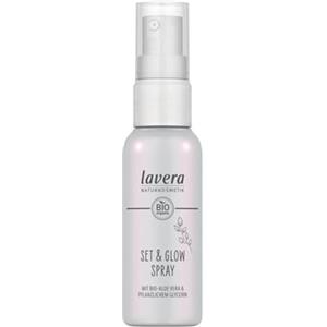 lavera Set & Glow Spray - fissa il trucco - finitura naturale - idratante - vegano - Cosmetici naturali - 50 ml