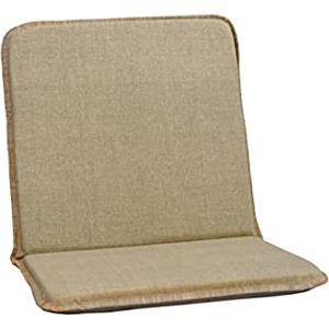 TECNOCUCI Coppia Cuscini con Schienale Basso per Sedie da Giardino - Diversi Colori Disponibili - Ideali per spazi esterni (giardini, cortili, balconi)