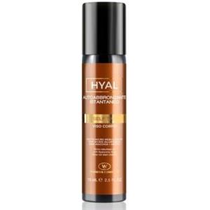 Wonder Company Hyal Sun Self Tan Spray Autoabbronzante Istantaneo per Viso e Corpo con Acido Ialuronico - 75 ml