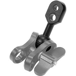 PULUZ Light Diving Lega di Alluminio Morsetto Testa a Sfera Mount a YS Head Adapter