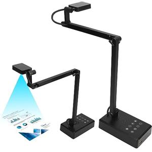 Dpofirs Proiettore USB, Telecamera per Documenti 4K 16Mp, Webcam per Lettura Documenti Orcam Angolo Regolabile per OS X per Windows per OBS per Android per Insegnanti